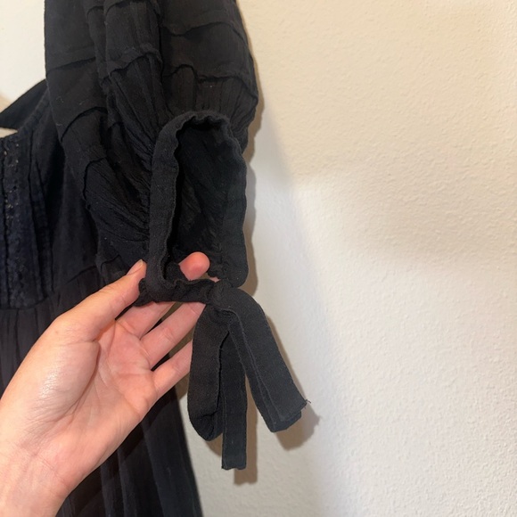 Free People Black Midi Dress - Picture 6 of 11